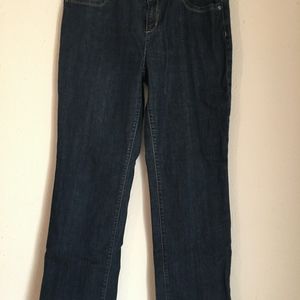 Talbots straight leg jeans, fits like a size 12